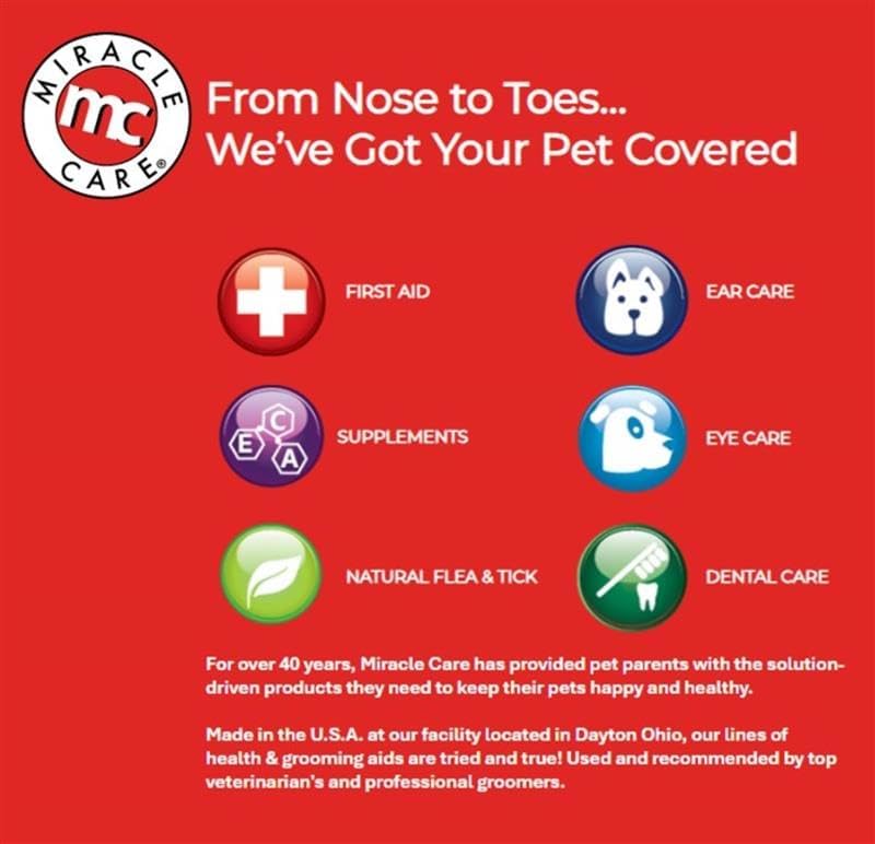 Miracle Care Kwik Stop Styptic Powder For Dogs, Cats and Birds, 0.5 Ounce, Fast Acting Blood Stop Powder with Pain Relieving Benzocaine : Office Products - Image 10