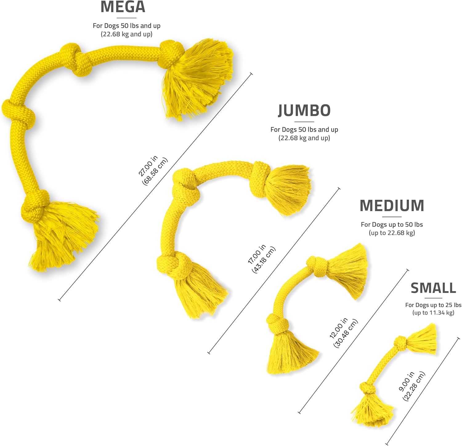 Pet Supplies Playology Rope Toys for Dogs | Tug of War Dog Toy for Aggressive Chewers | Chicken Scented Dog Toys | Jumbo Rope Toy for Interactive Play : - Image 5