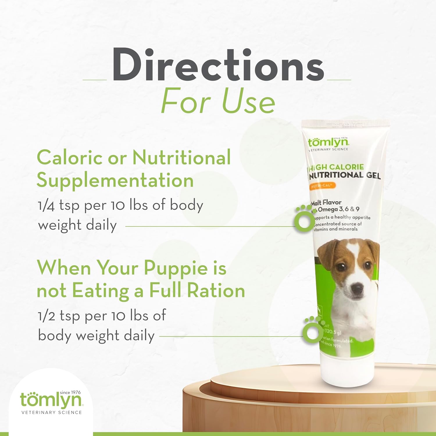 Tomlyn High Calorie Nutritional Gel for Puppies, (Nutri-Cal) 4.25 oz : Puppy Vitamins : Pet Supplies - Image 3