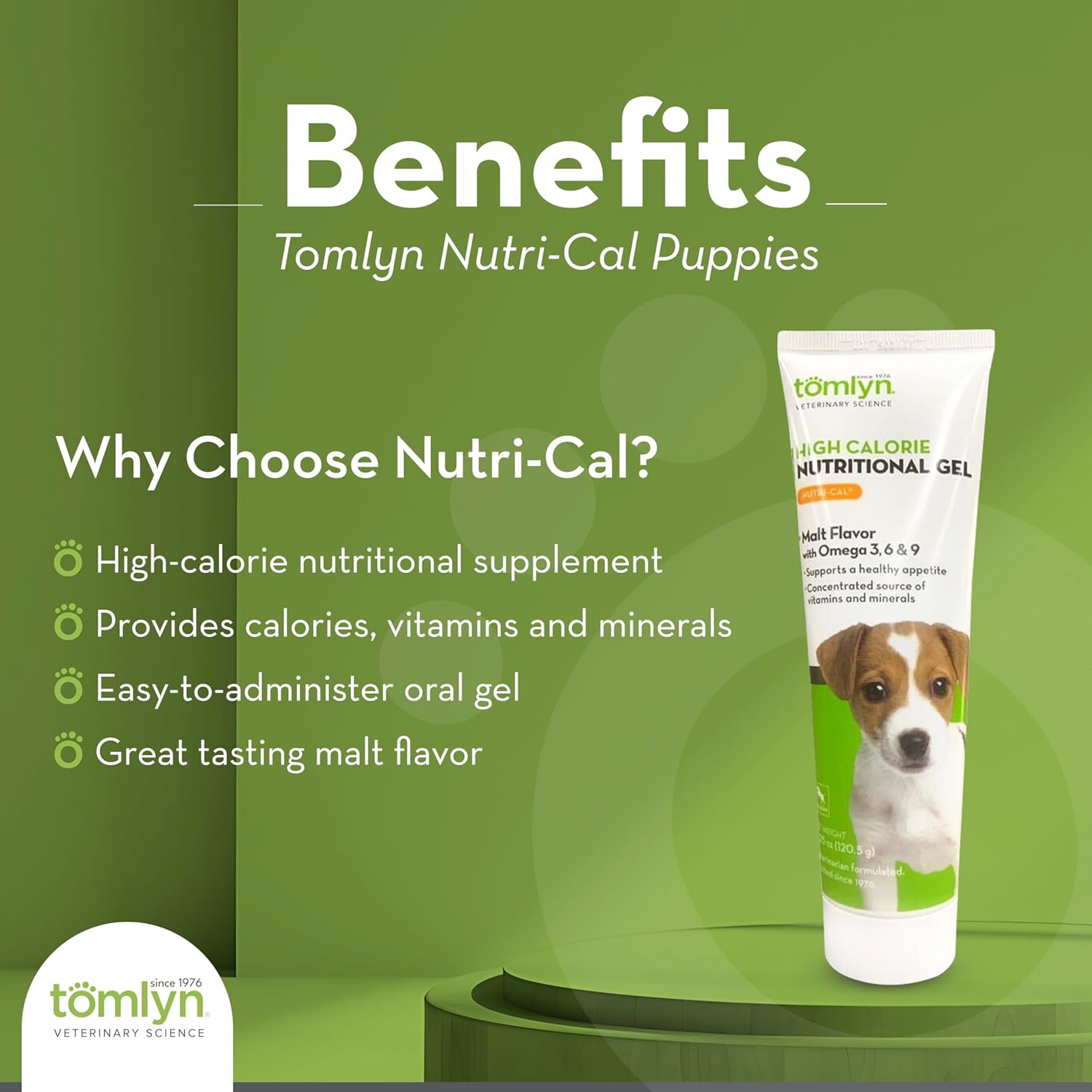 Tomlyn High Calorie Nutritional Gel for Puppies, (Nutri-Cal) 4.25 oz : Puppy Vitamins : Pet Supplies - Image 4