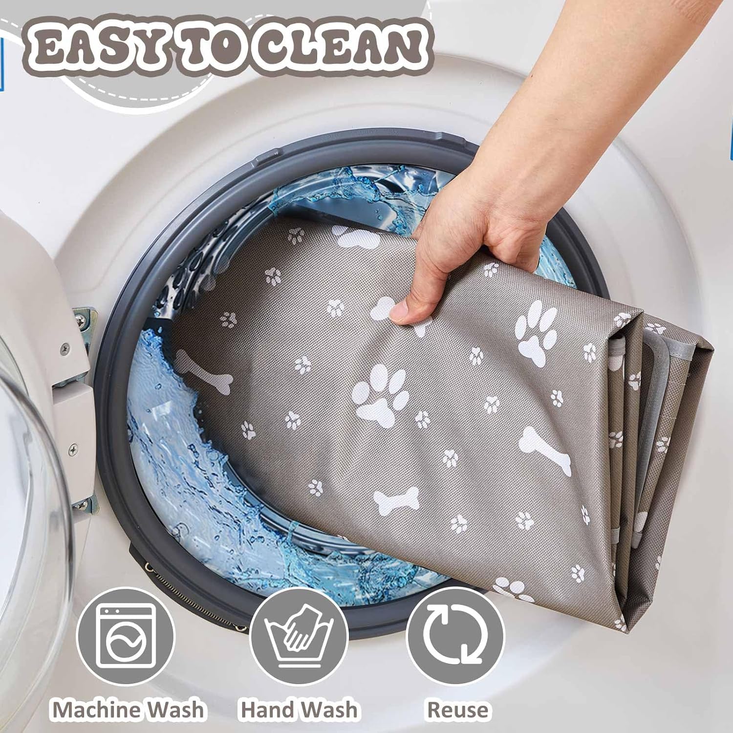 Tiny Dog Bed for Small Dogs and Cats – 16 Inch Donut Washable Soft Comfort Indoor Extra Small Pet Bed,Calming Anti-Anxiety Non-Slip Fluffy Plush Faux Fur Round Puppy Beds Fits Up to 5 lbs Pets,Cream : Pet Supplies - Image 7