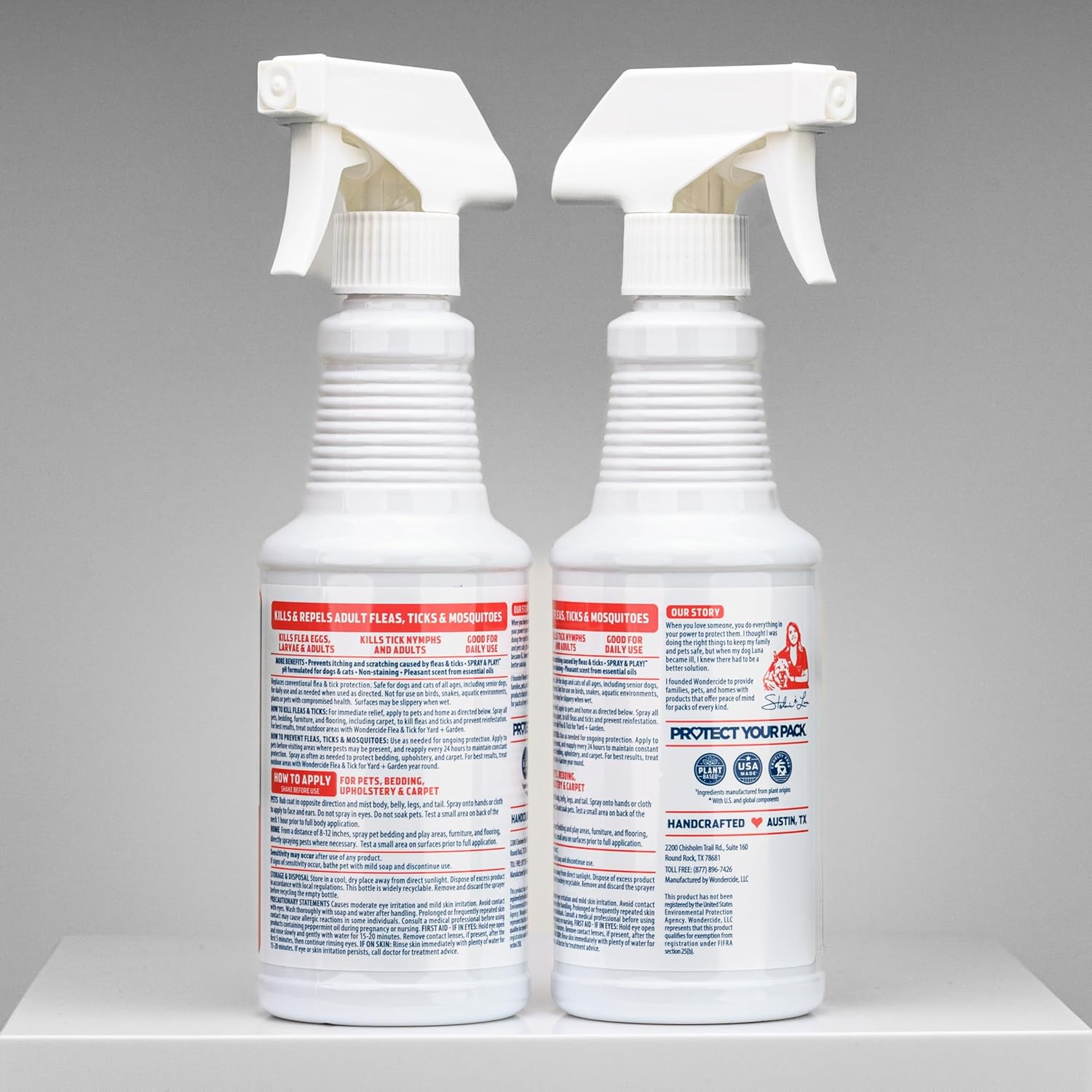 Wondercide - Flea, Tick & Mosquito Spray for Dogs, Cats, and Home - Control, Prevention, Treatment - with Natural Essential Oils - Pet and Family Safe - Peppermint 16 oz : Pet Supplies - Image 4