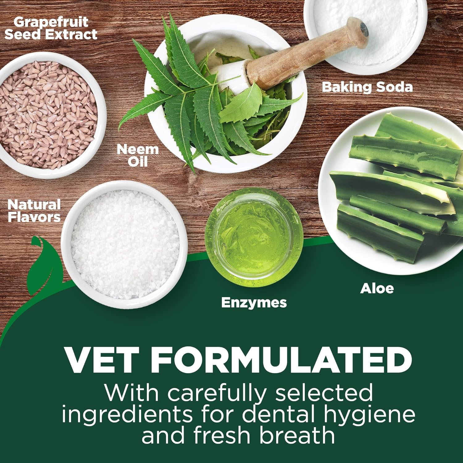 Vet’s Best Enzymatic Dog Toothpaste – Vet Formulated Dental Gel for Teeth Cleaning, Fresh Breath, Tartar Control, Plaque Remover & Oral Hygiene for Dogs, 3.5 oz : Pet Dental Care Supplies : Pet Supplies - Image 2
