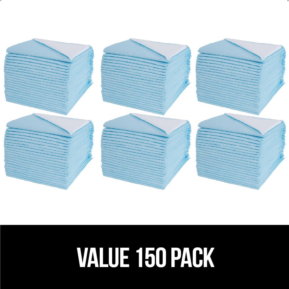 Gorilla Guard Disposable Puppy Pads, 100 Count 22x22 in, 5 Layer Pee Pads for Dogs, Absorbent Diaper Changing Pad, Dog Potty Training Supplies, Quick Dry Pet Housebreaking Essentials for Puppies : Pet Supplies - Image 5
