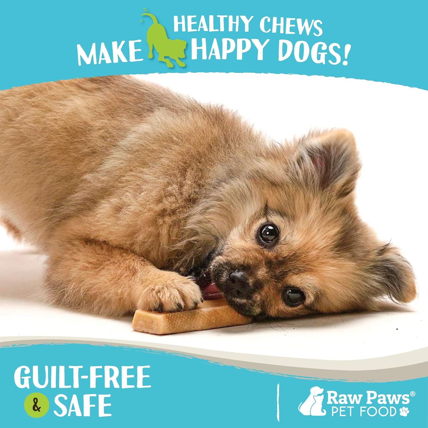 Raw Paws Himalayan Yak Chews for Dogs - Small (12-Count) - Packed in USA - Tibetan Yak Cheese Dog Chews for Small Breeds - Hard Milk Dog Chew Bones - Single Ingredient - Long Lasting : Pet Supplies - Image 2